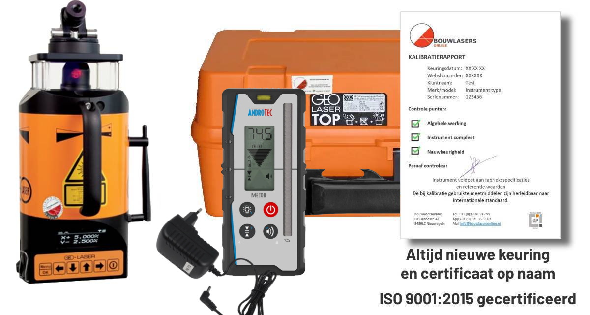 Geo laser NL-701 set Bouwlasers Online