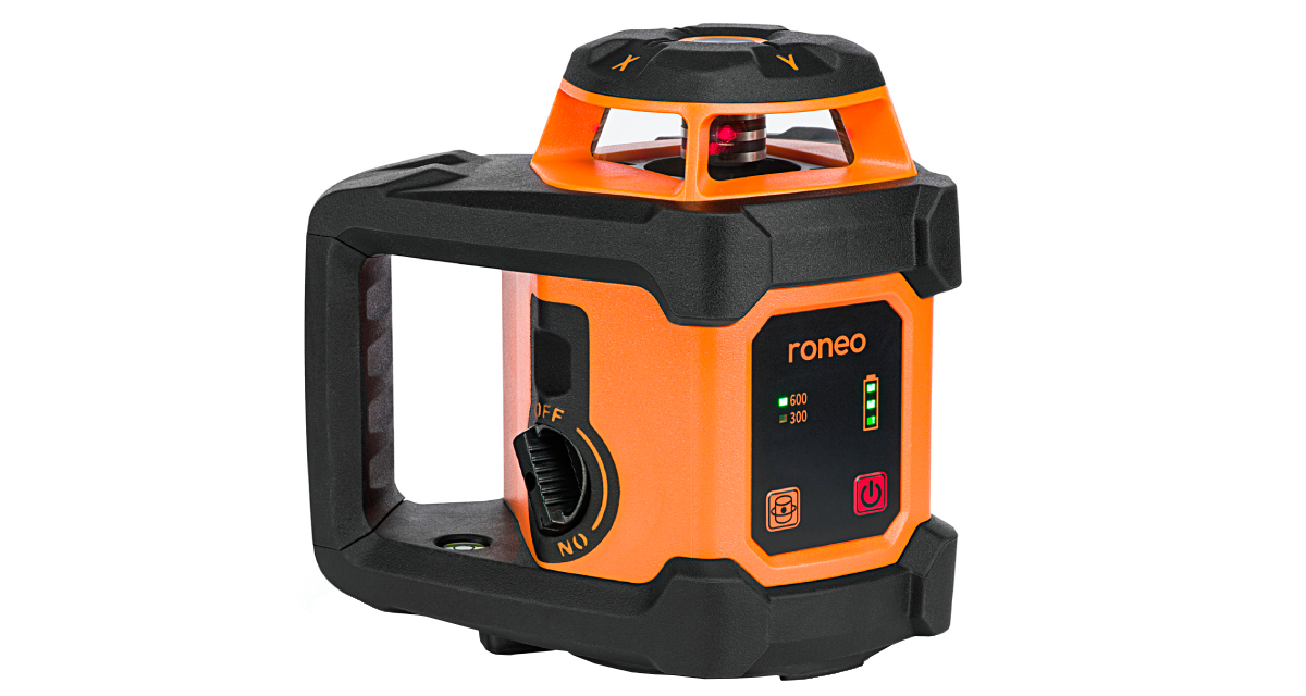 Roneo rotatielaser horizontaal los apparaat met pendel-nivellering