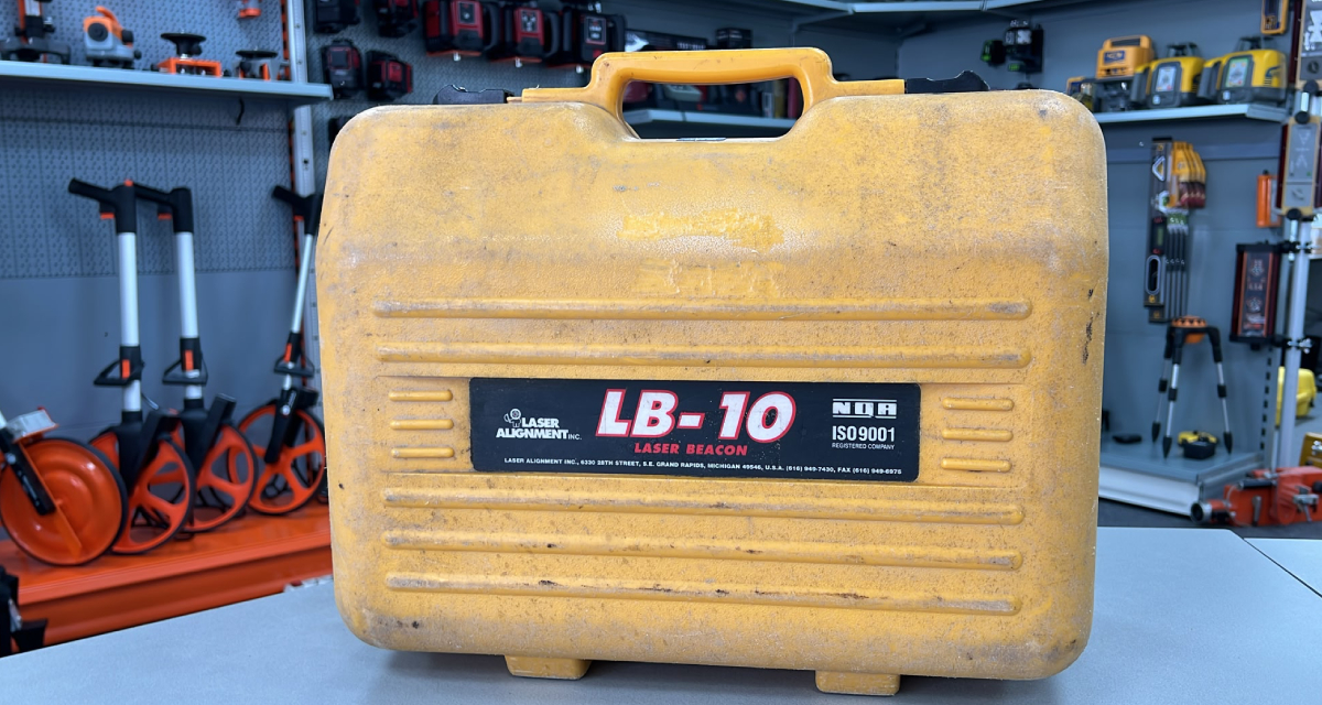 Laser Alignment LB10 koffer (B Grade) Bouwlasers Online