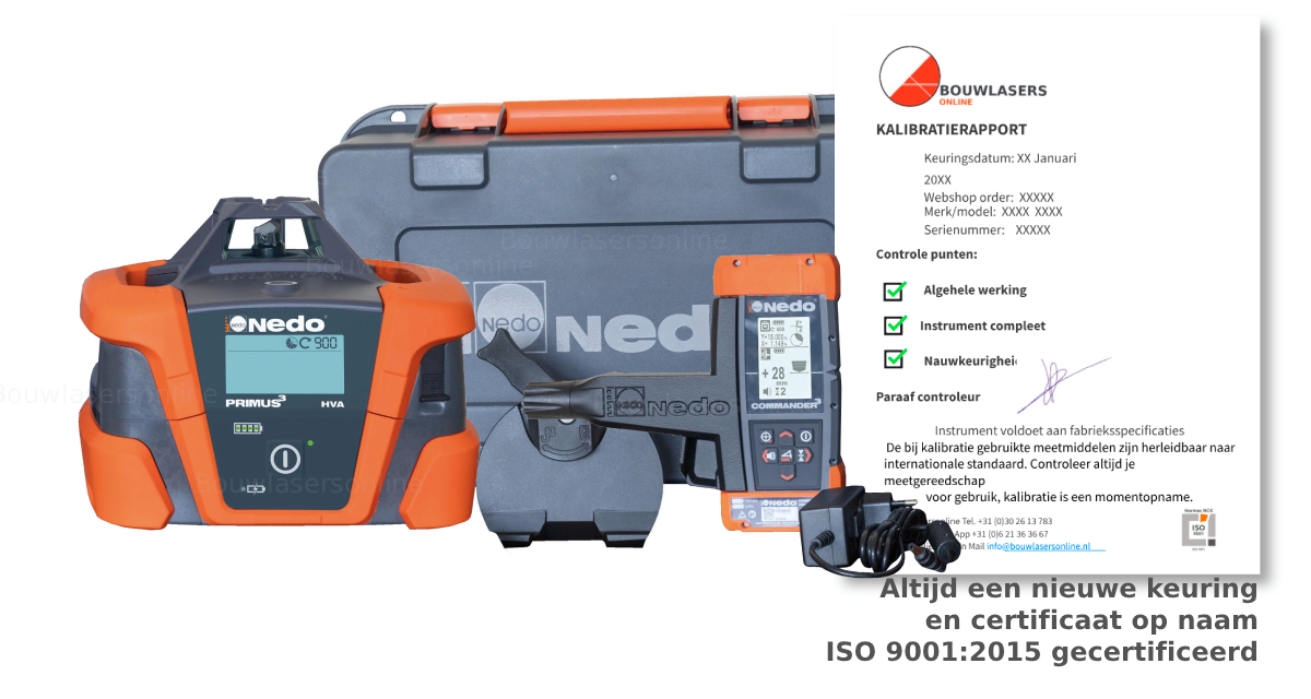 _Nedo Primus3 HVA set Bouwlasers Online