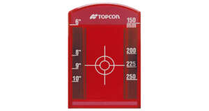 Richtmerk Topcon rood (Kort) Categorie: Richtplaat / doelschijf, Topcon | Artikelnr.: 329370020