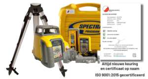 Spectra GL412 Enkel Afschot Laser set compleet incl. HL760, afstandsbediening en statief