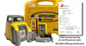 Spectra GL412 Enkel Afschot Laser  set incl. HL760 en afstandsbediening