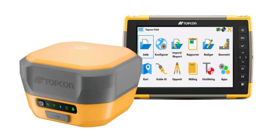 Key Encryption Reader Topcon Topcon Hiper XR - Bouwlasersonline