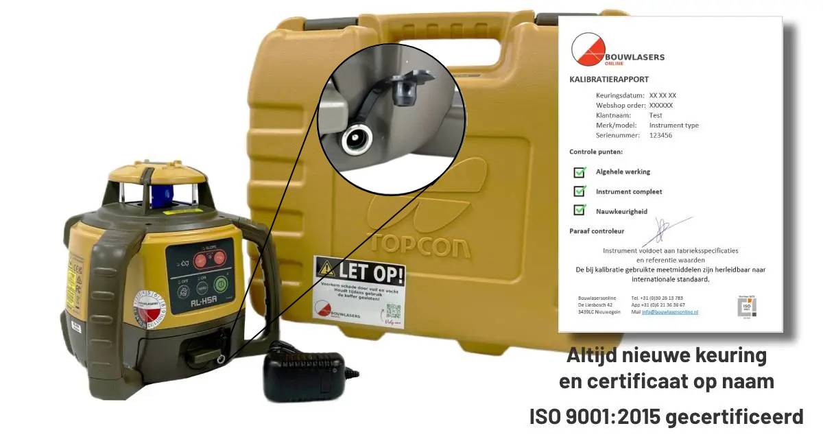 _Topcon RL-H5A Bouwlasers Online