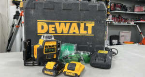 DeWalt DCE089G refurbished groene 3x360 lijnlaser in koffer