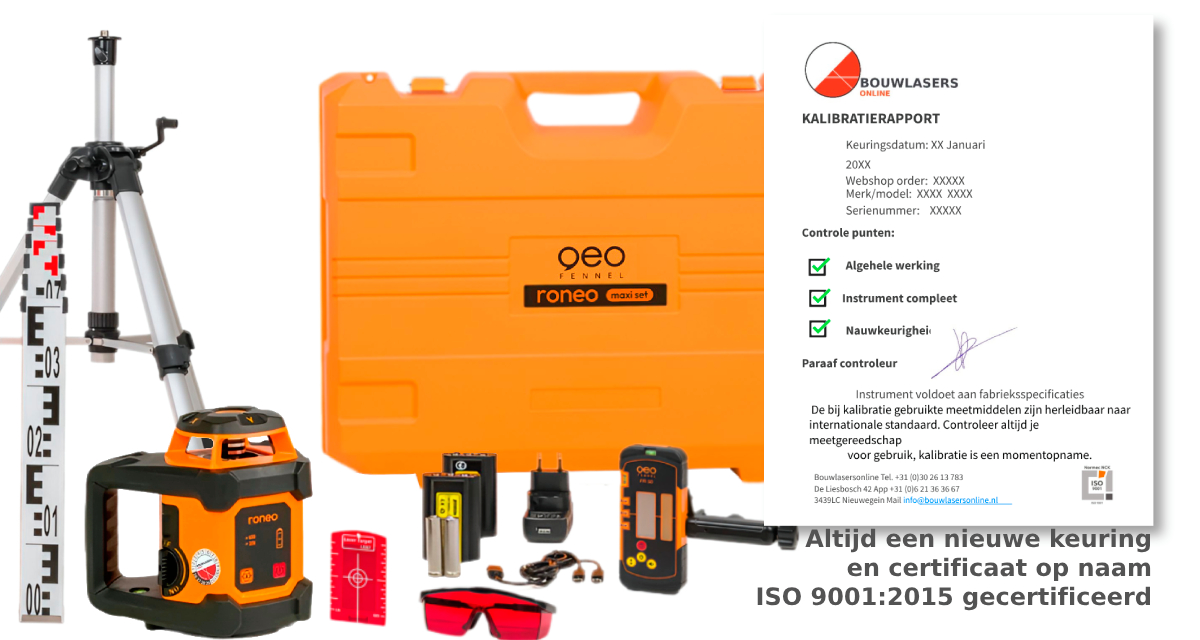 _Geo Fennel Roneo Maxi set Bouwlasers Online
