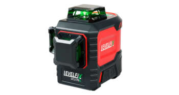Levelfix CCL170G groene 3D lijnlaser los apparaat op vlakke ondergrond