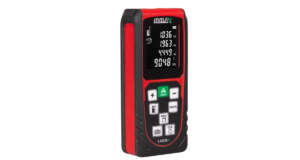 Levelfix LXD35G groene laser afstandsmeter met duidelijk display.