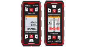 Levelfix SCD120 muurscanner en afstandsmeter vooraanzicht