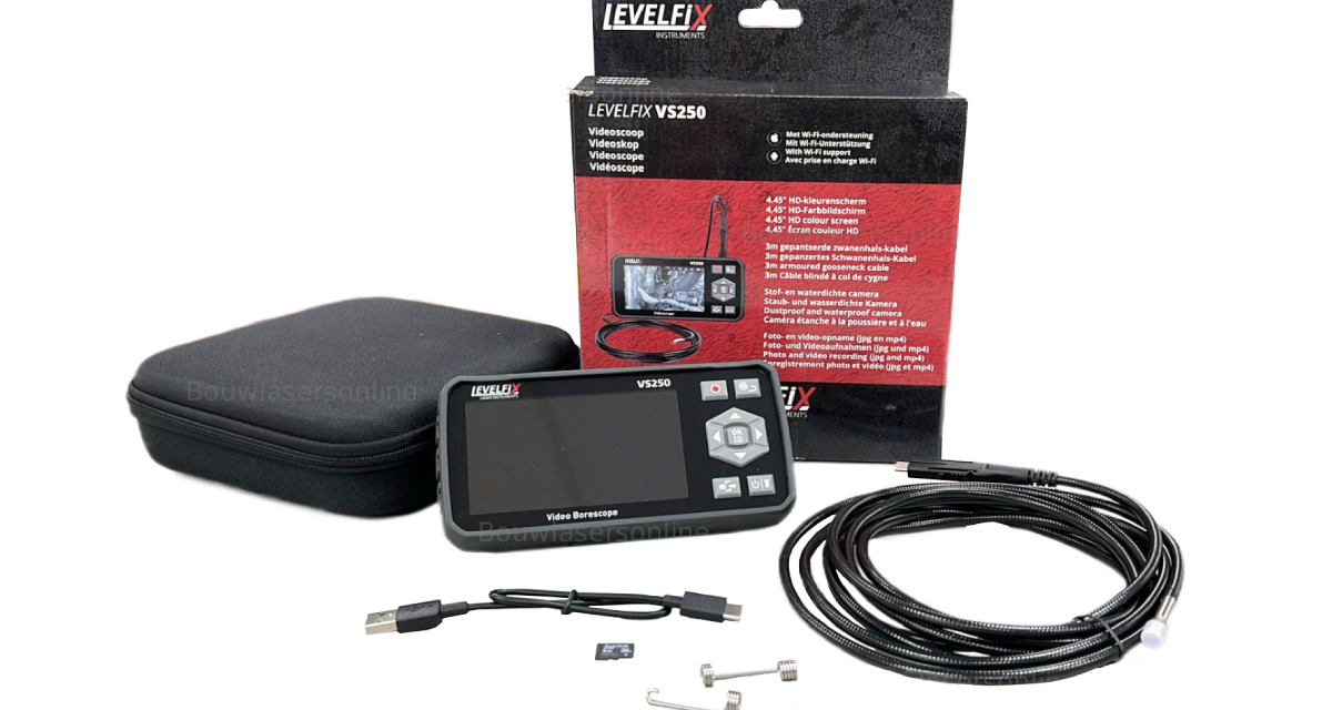 Levelfix VS250 Video endoscoop Bouwlasers Online