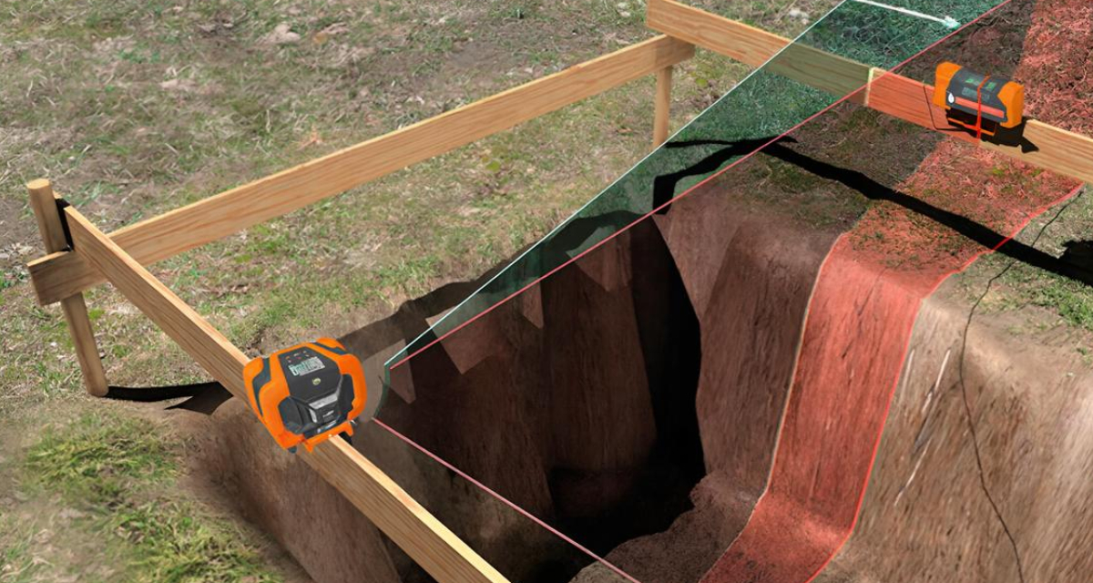 Bouwraam Klem Universeel bevestigd aan houten bouwraam (18-56mm) voor fundering uitzetten