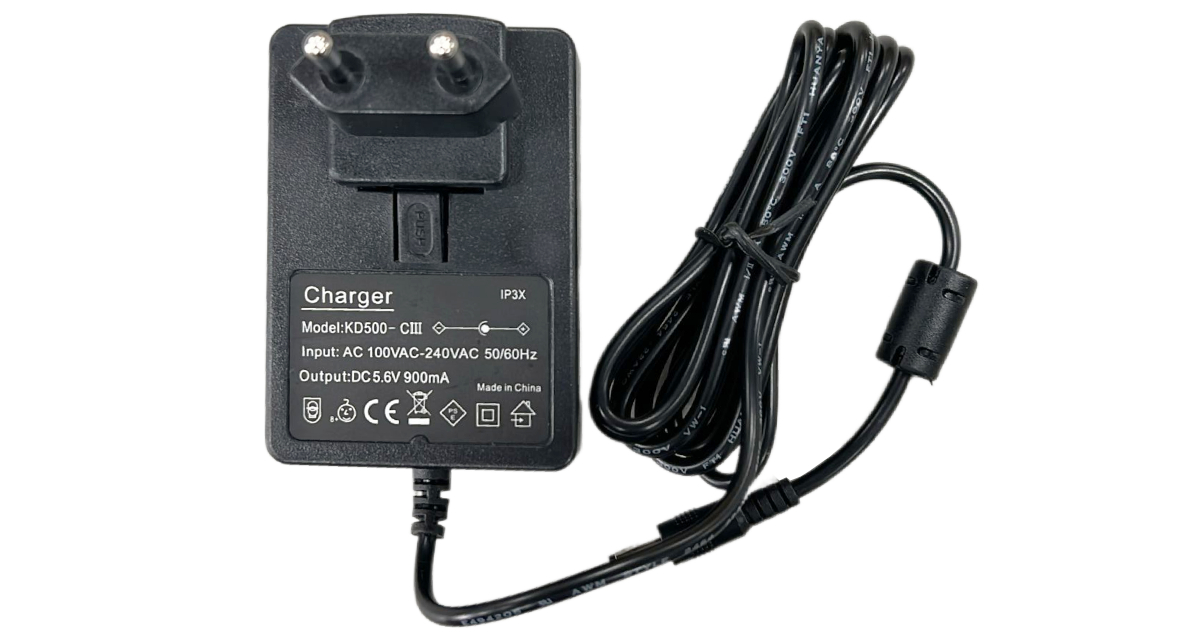 Nedo Sirius1 serie lader KD500- CIII Geschikt voor: • Nedo Sirius1 H • Nedo Sirius1 HV • Nedo Sirius1 HVG 5,6V 900mA