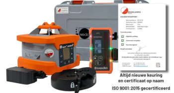 Nedo Dubbel Afschotlaser Set Incl. Nedo Acceptor MAXX Digitale mm Ontvanger