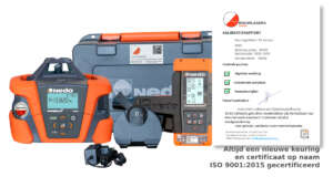 Nedo Primus 3 H1N afschotlaser complete set in koffer met kalibratierapport en sticker