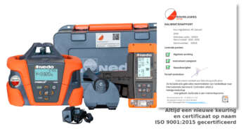 Nedo Primus 3 H1N afschotlaser complete set in koffer met kalibratierapport en sticker