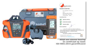 Nedo Primus 3 HVA2N complete set in koffer met kalibratierapport en sticker