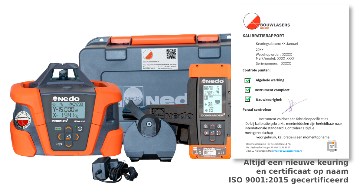 Nedo Primus3 HVA2N Bouwlasers Online