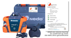 Nedo PRIMUS 3H complete set in robuuste koffer.