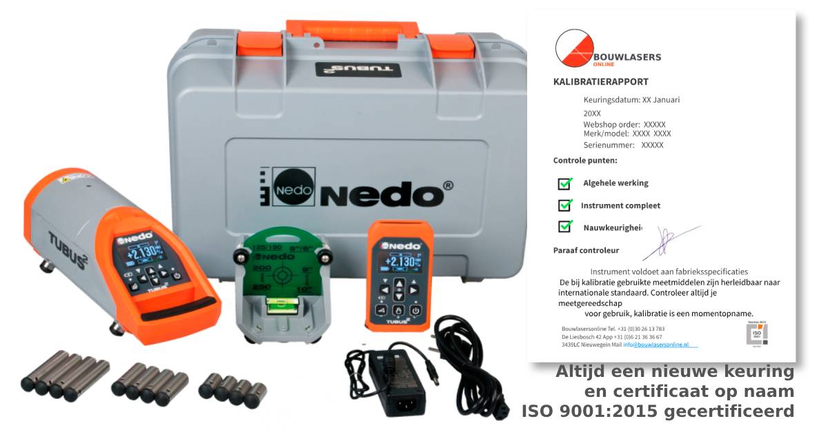 Nedo Tubus2 Bouwlasers Online