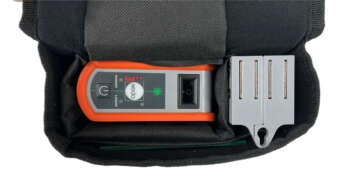 Nedo X-Liner 5P Green laser met accessoires en certificaat veilig in de draagtas