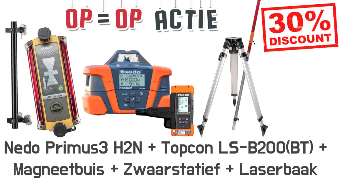 _Nedo Primus3 H2N (Actie) Bouwlasers Online
