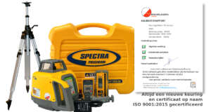 Spectra HV1305GC set met klemmen en statief tot 2,95m