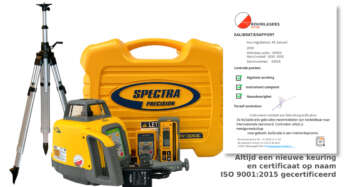Spectra HV1305GC set met klemmen en statief tot 2,95m