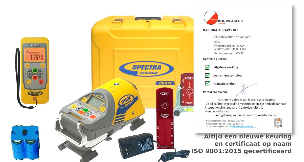 Spectra DG613 Bouwlasers Online