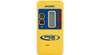 Close-up van de Spectra HR320 ontvanger