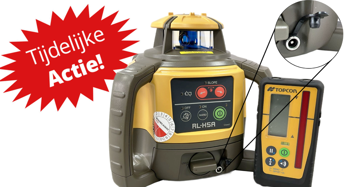 _Topcon RL-H5A ACTIE! Bouwlasers Online